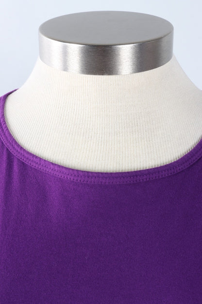 Boatneck Tee Plus - Violet