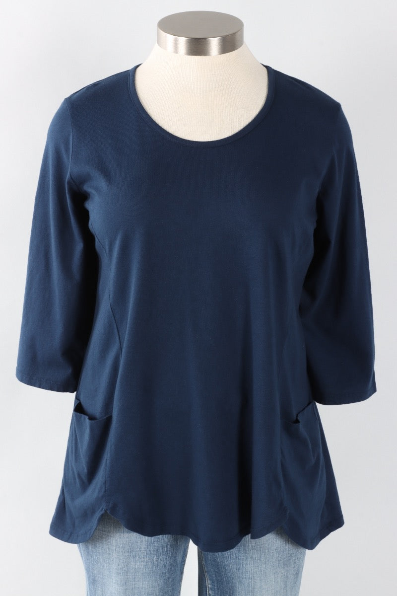 Scallop Tunic - Nebula