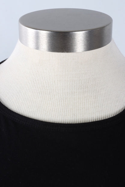 Boatneck Tee Plus - Black