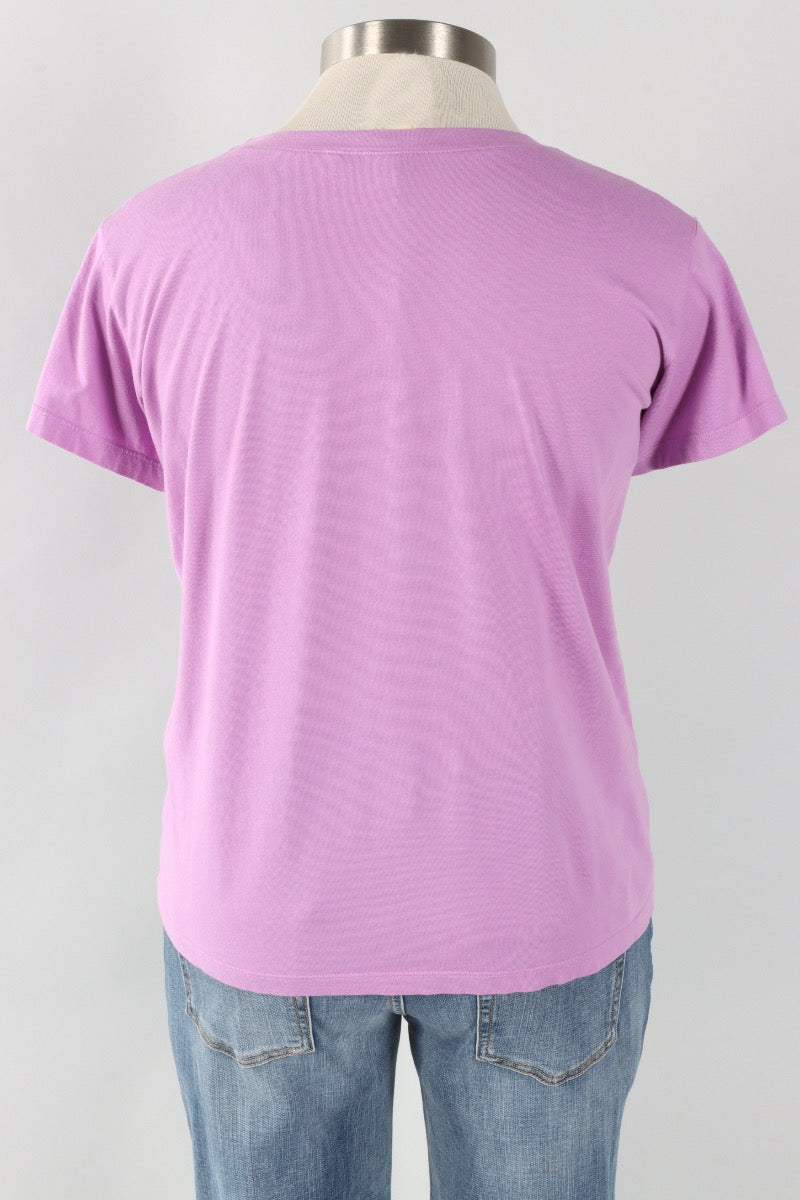 Short Sleeve Crew - Tulip