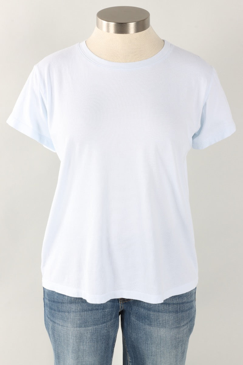 Short Sleeve Crew Plus - Powder Blue