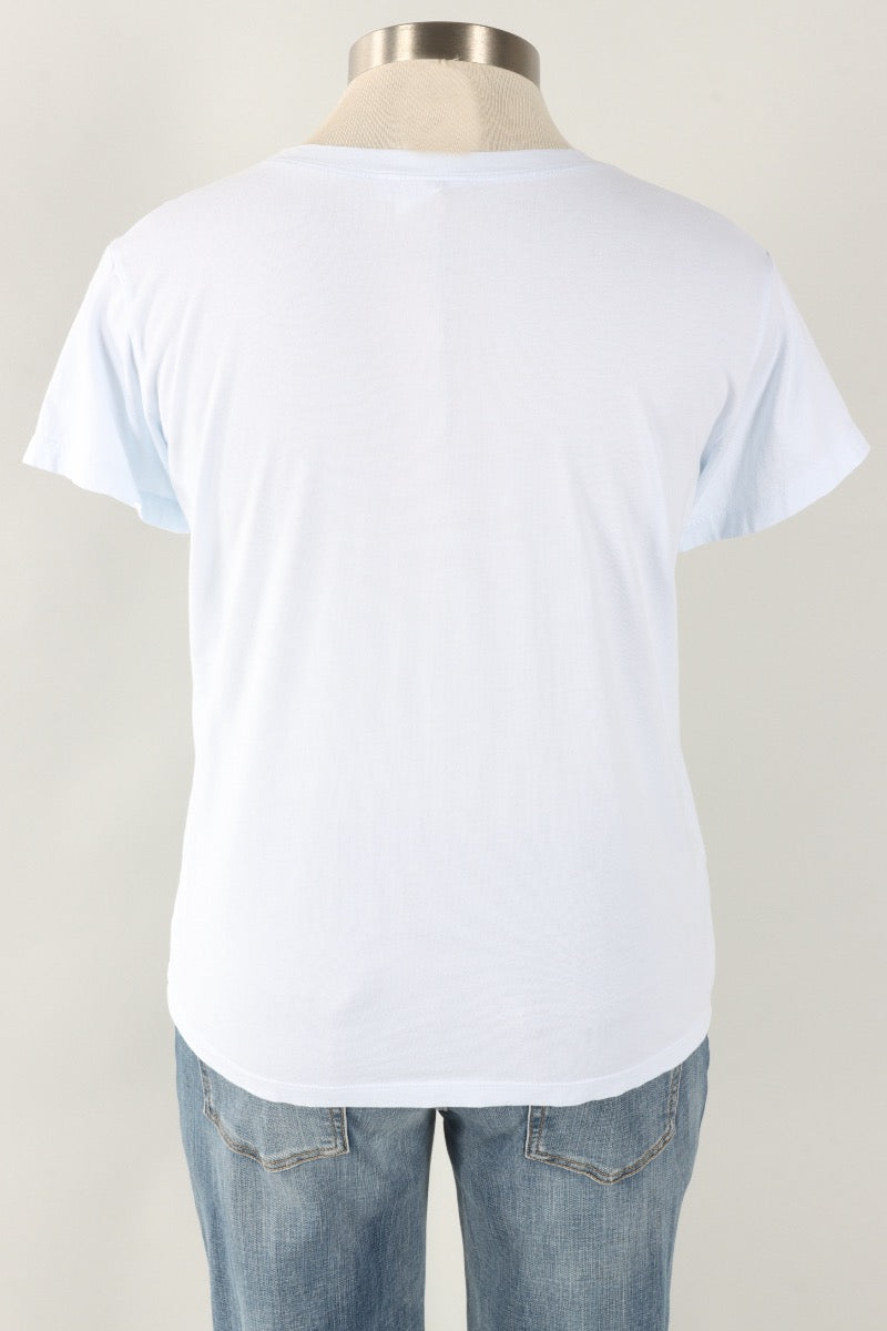 Short Sleeve Crew Plus - Powder Blue