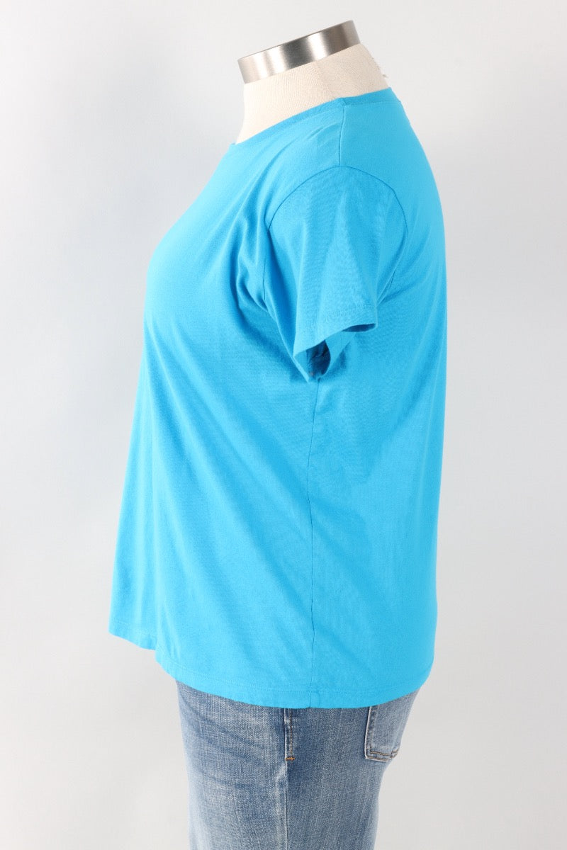 Short Sleeve Crew - Methyl Blue