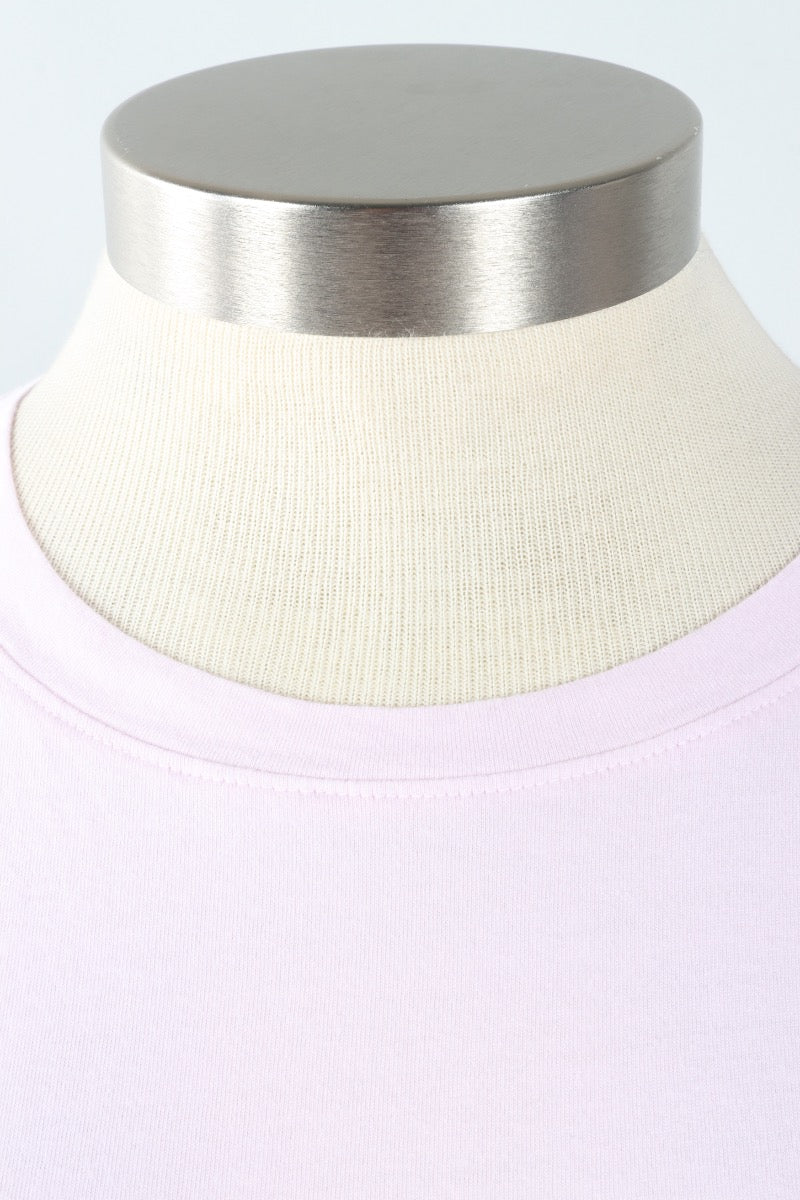 Short Sleeve Crew Plus - Heaven Pink