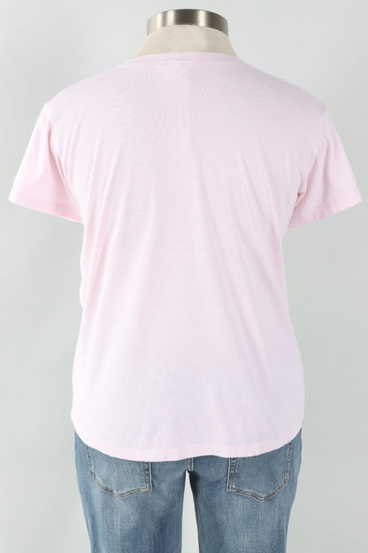 Short Sleeve Crew Plus - Heaven Pink