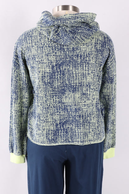 Hoodie Pullover Plus - Sunny Maze Print