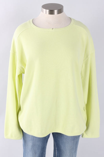 Drop Shoulder Top Plus - Sunny