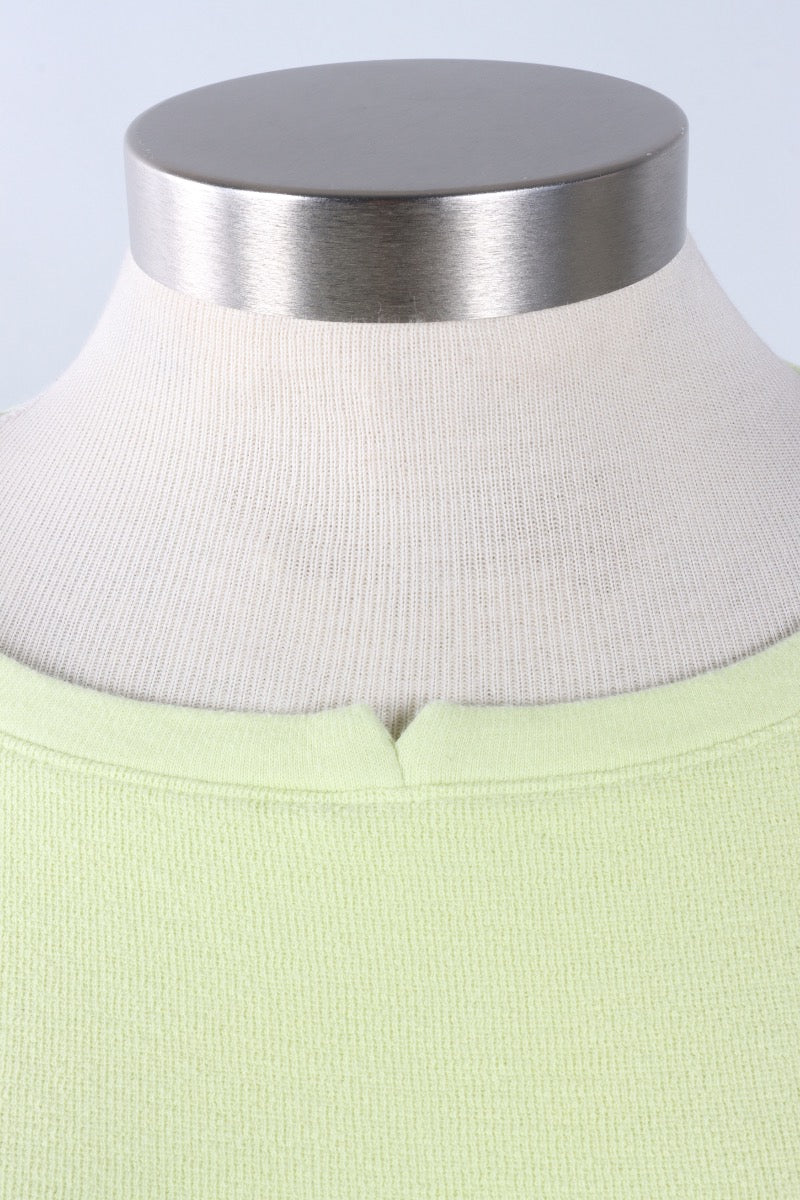 Drop Shoulder Top Plus - Sunny