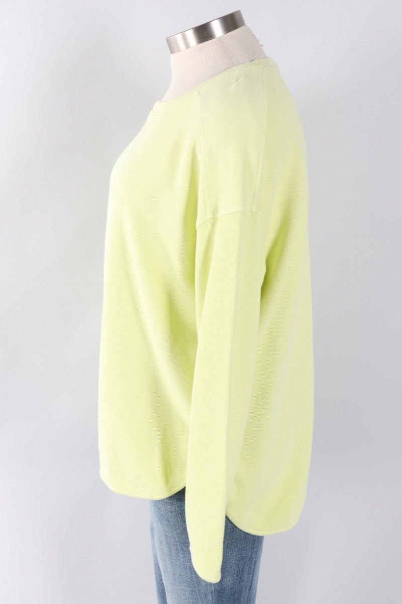 Drop Shoulder Top Plus - Sunny