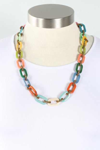 Hali Necklace - Multi Color