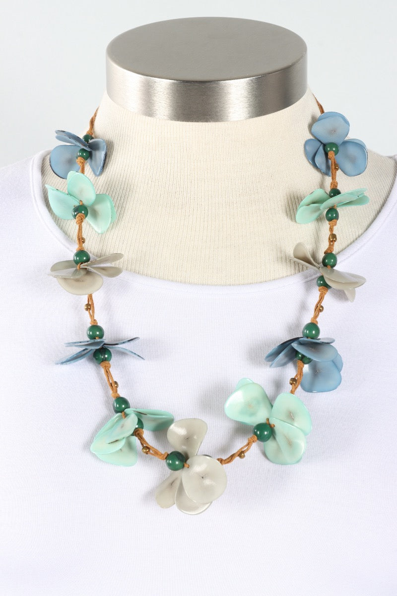 Alexandra Necklace - Biscayne Bay Combo