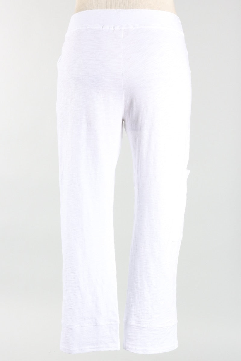 Edgewater Flood Pant - White