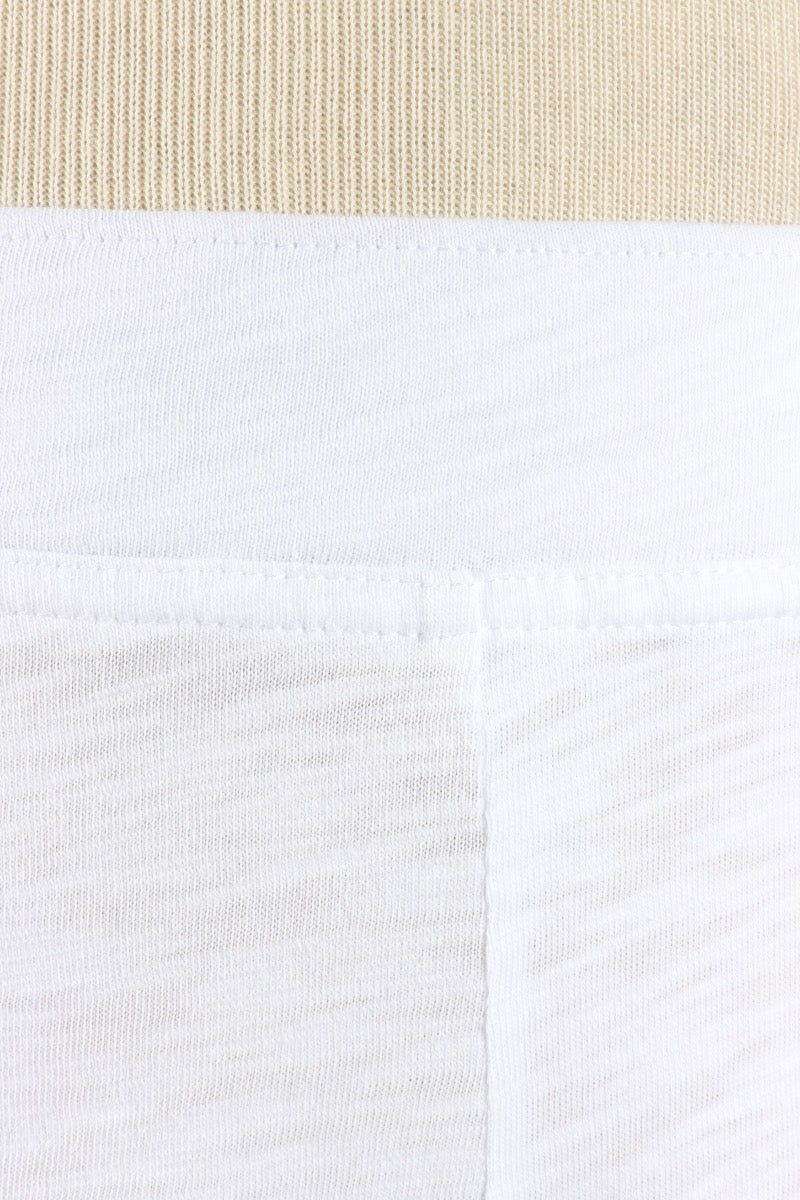 Pocket Capri - White