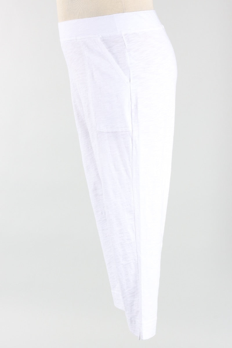Pocket Capri - White