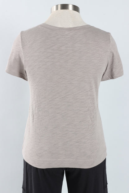 V-Neck Tee - Fog