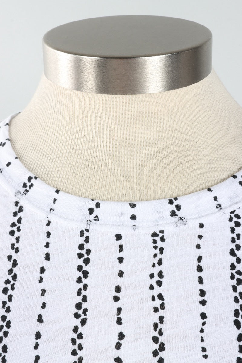 Lookout Pullover - White Stripe