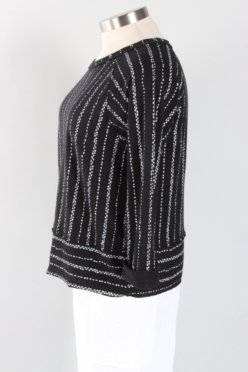 Lookout Pullover - Black Stripe