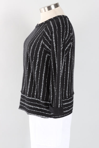 Lookout Pullover - Black Stripe