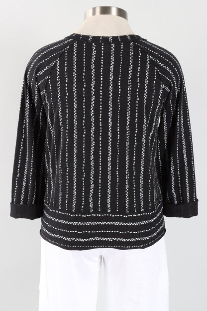 Lookout Pullover - Black Stripe