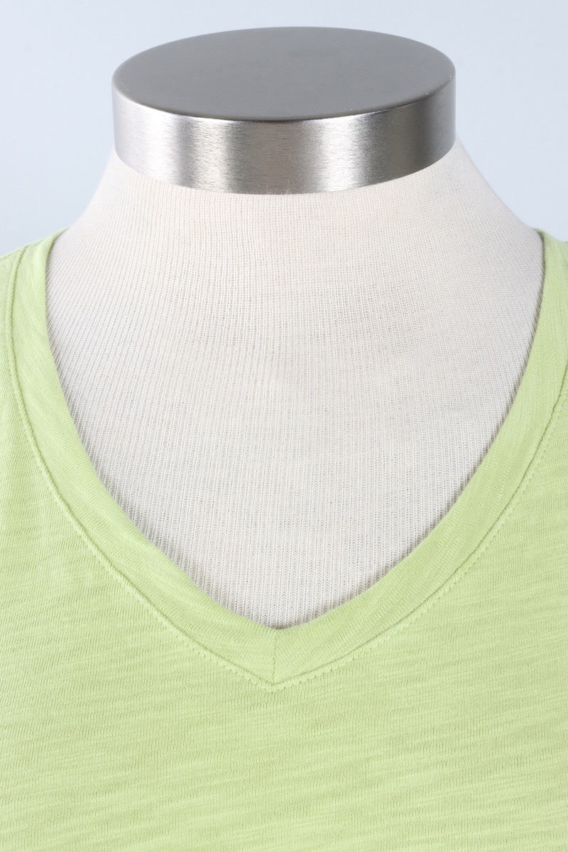 V-Neck Tee - Kiwi