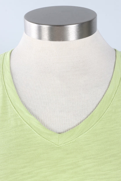 V-Neck Tee - Kiwi