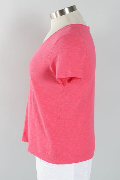 V-Neck Tee - Poppy