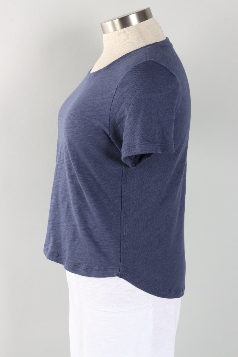 High-Lo Tee - Navy
