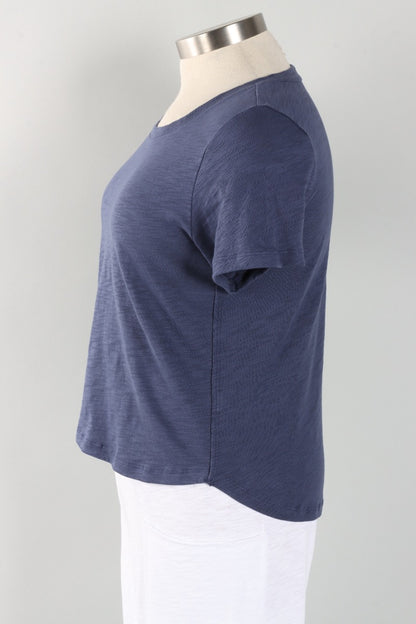 High-Lo Tee - Navy