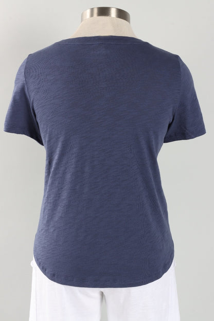 High-Lo Tee - Navy