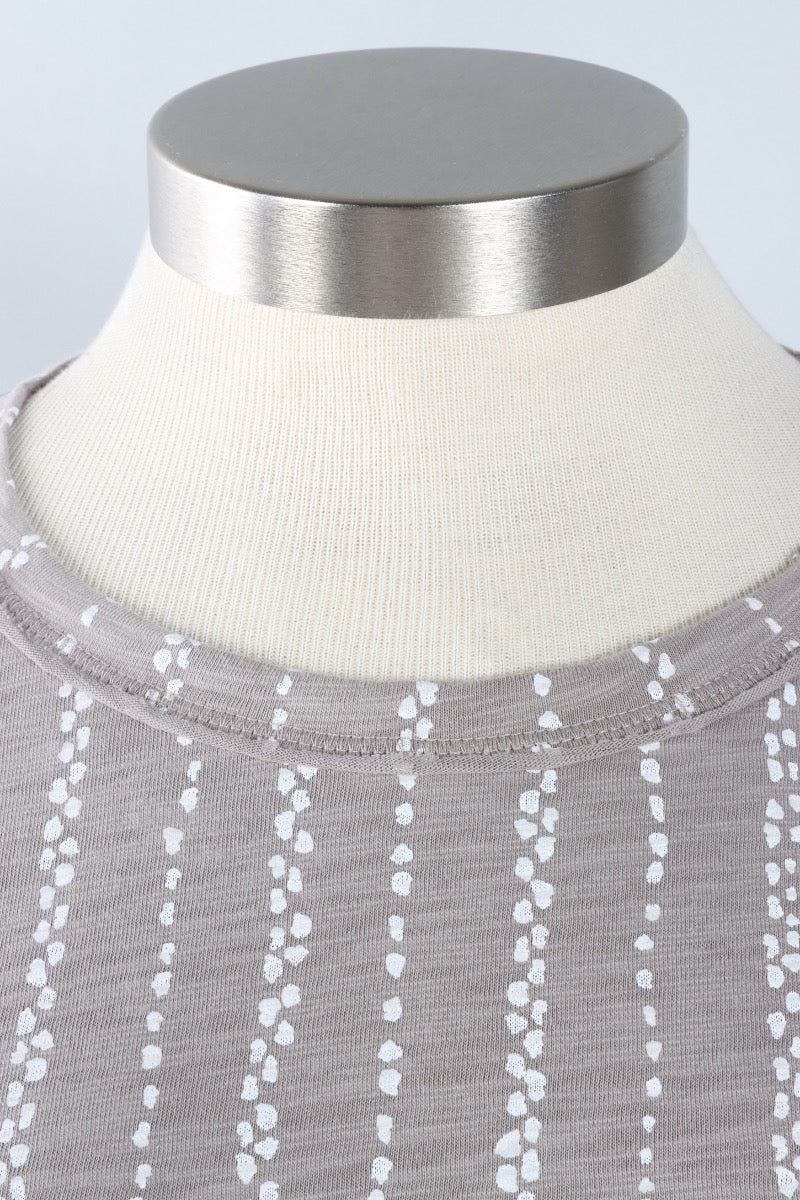 Lookout Pullover - Fog Stripe