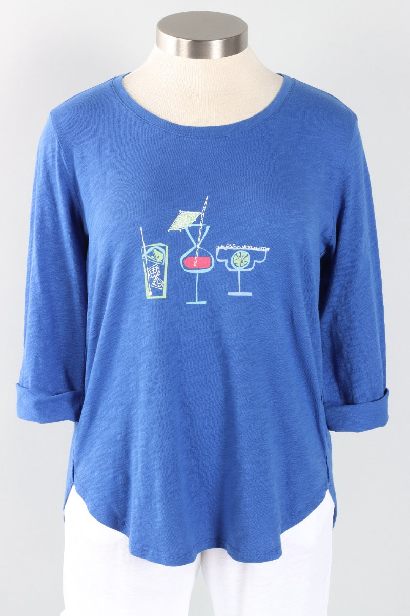 High Lo Tee - Resort Escape Cocktails