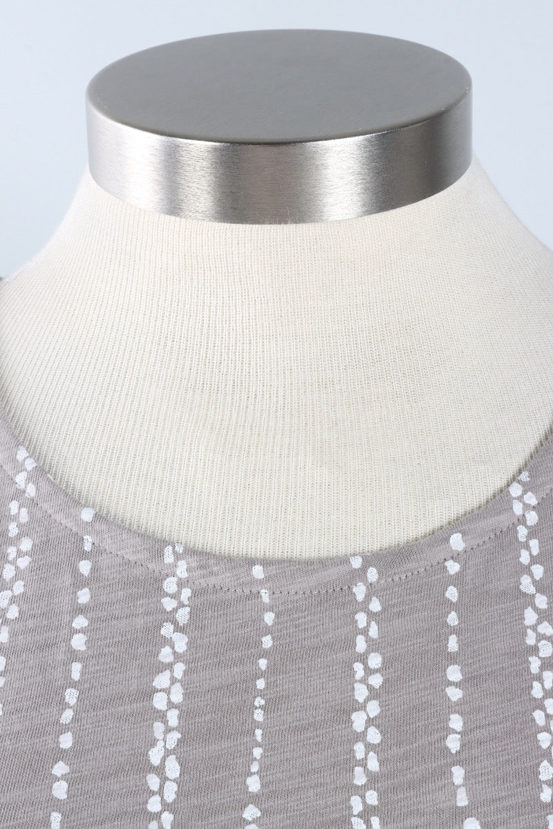 Harborside Tank - Fog Stripe