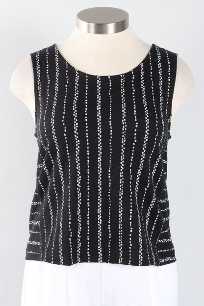 Harborside Tank - Black Stripe