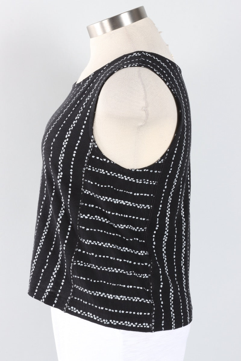 Harborside Tank - Black Stripe