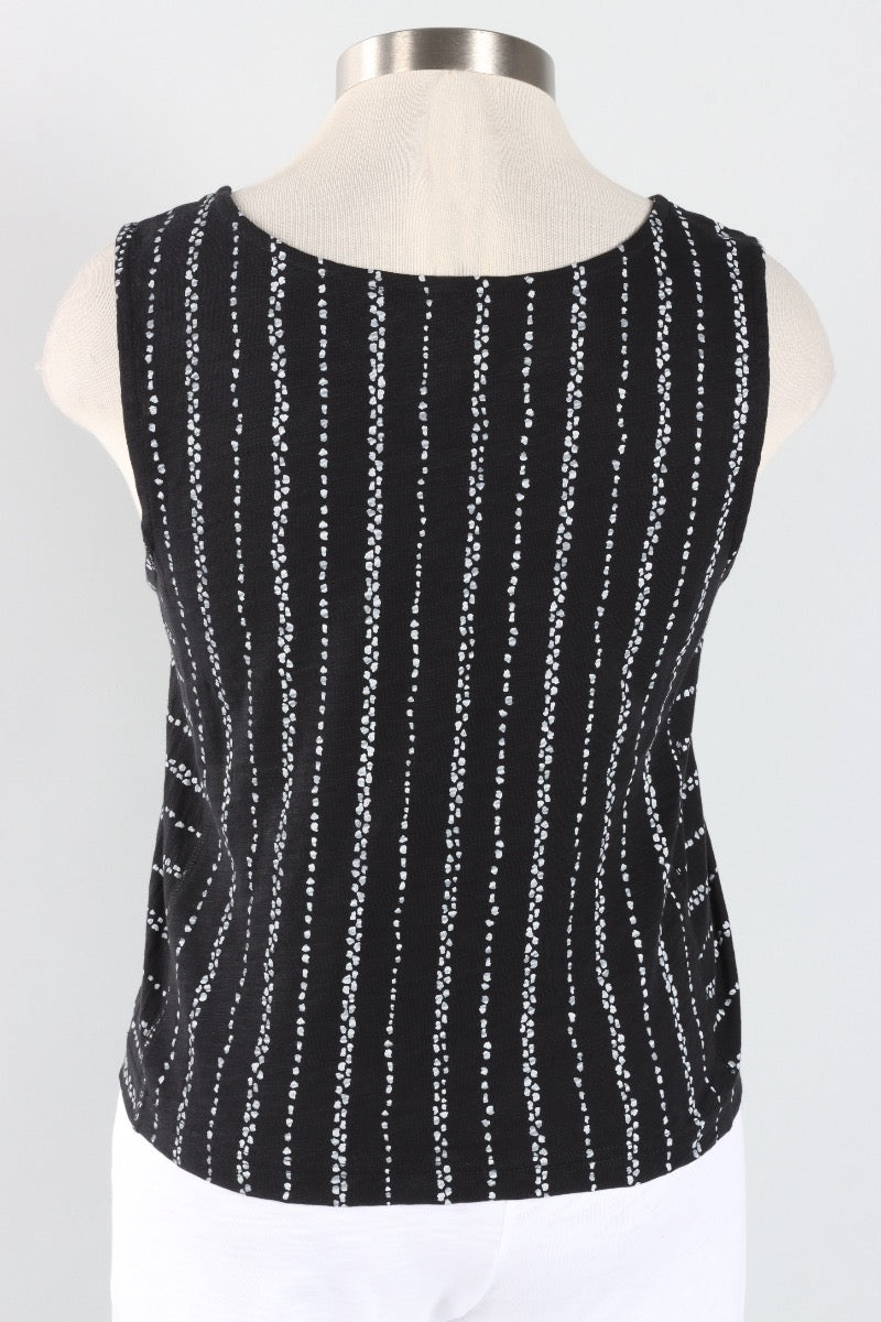 Harborside Tank - Black Stripe