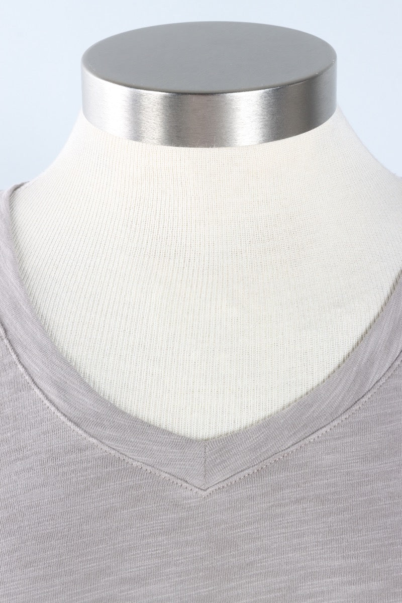 V-Neck Tank - Fog