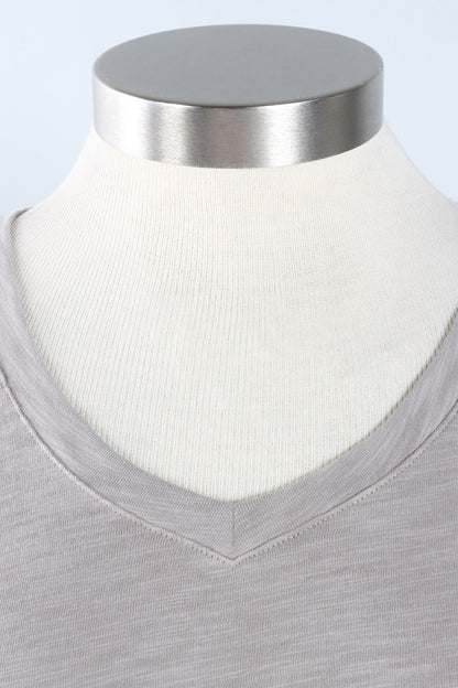 V-Neck Tank - Fog