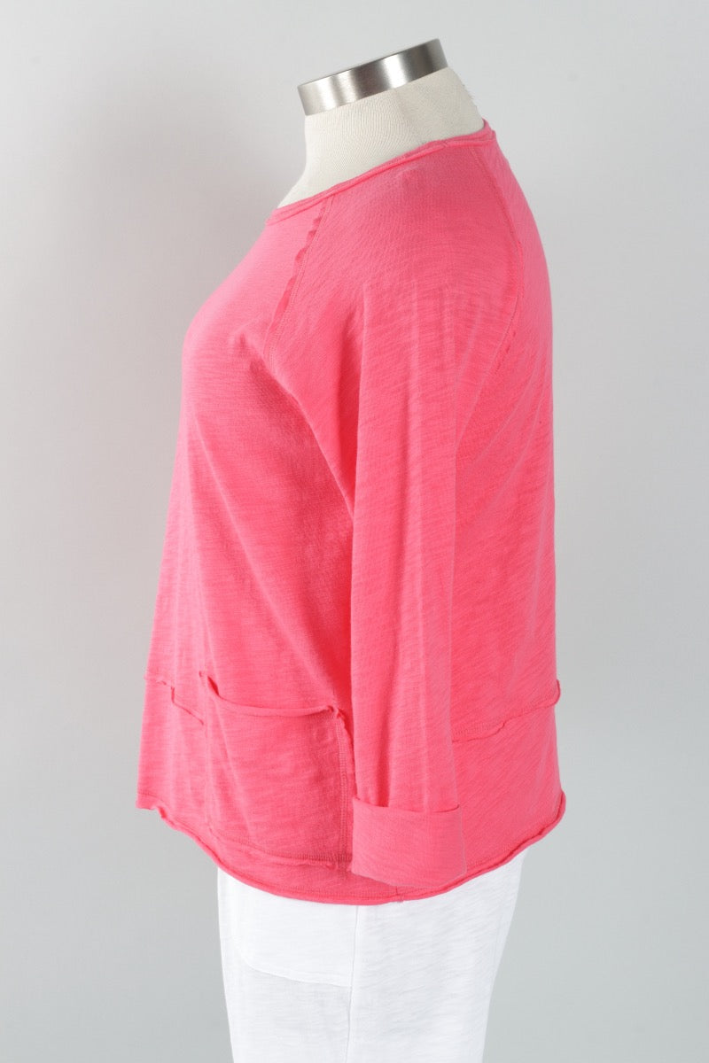 Pocket Pullover - Poppy