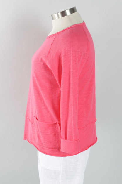 Pocket Pullover - Poppy