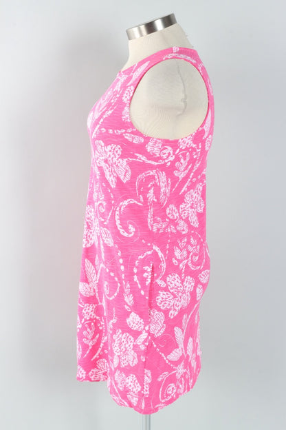 Easy Tank Dress - Cosmo Vintage Scroll