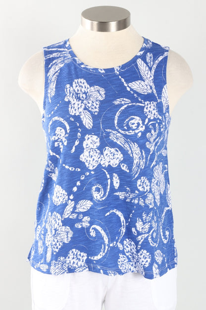 Crew Tank - Resort Vintage Scroll
