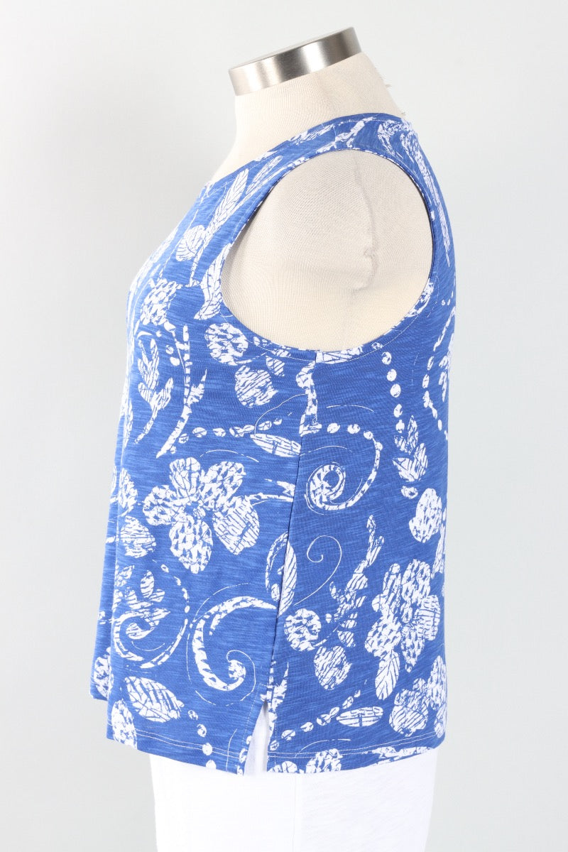 Crew Tank - Resort Vintage Scroll