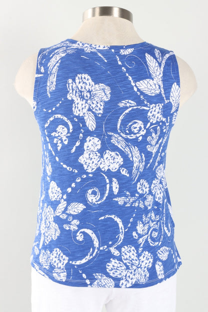 Crew Tank - Resort Vintage Scroll