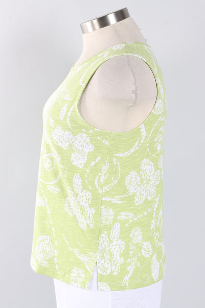 Crew Tank - Kiwi Vintage Scroll