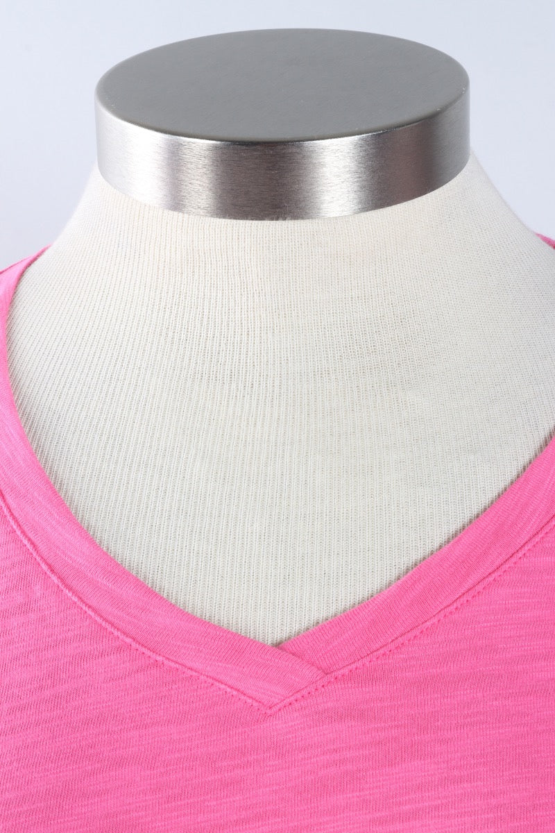 Easy V Tee - Cosmo