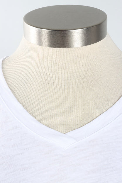 Easy V Tee - White