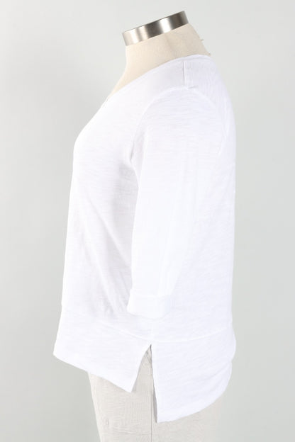 Easy V Tee - White