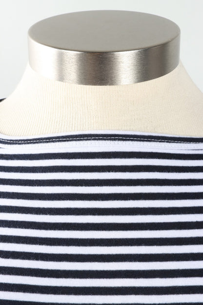 Boat Neck Top - White