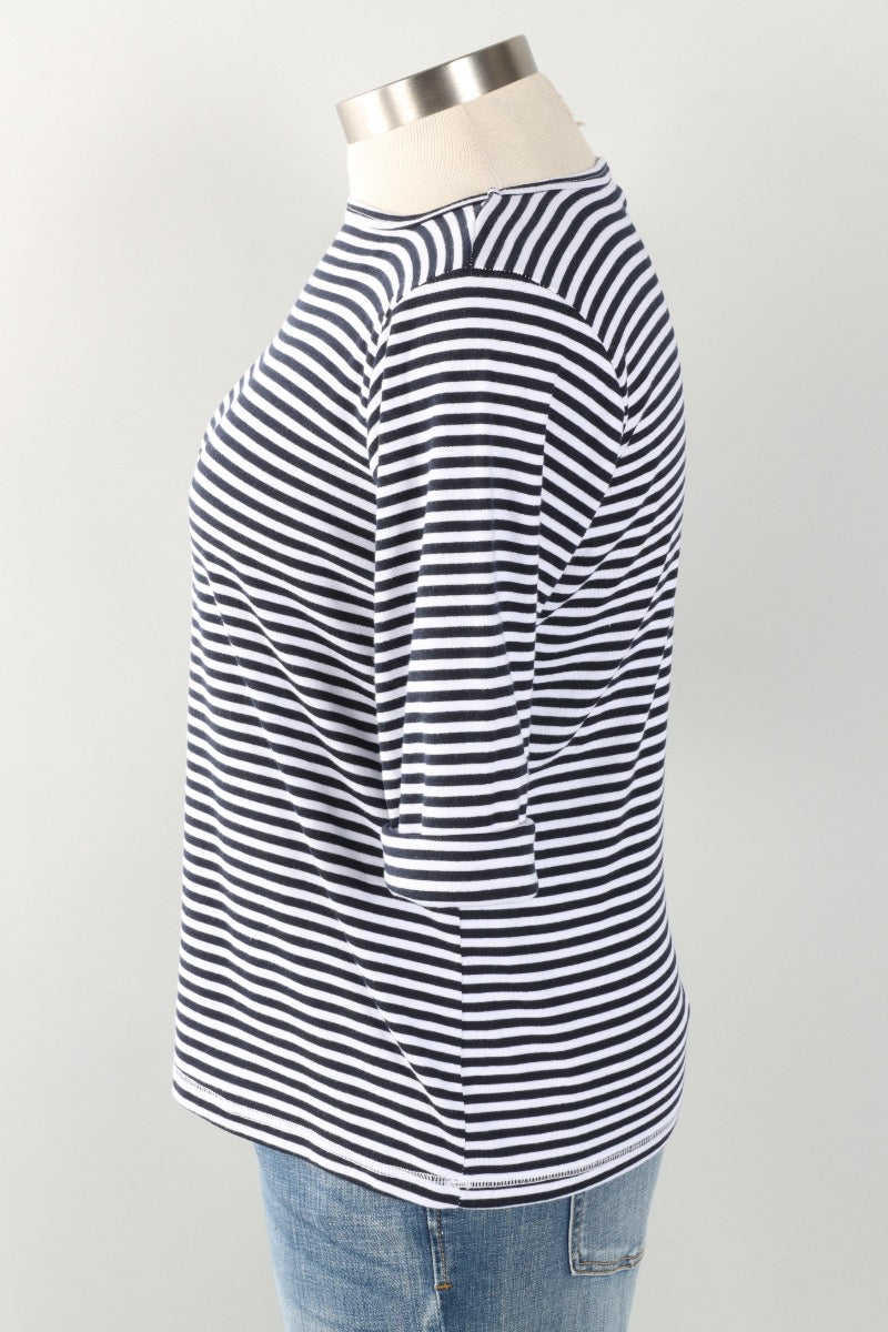 Boat Neck Top - White