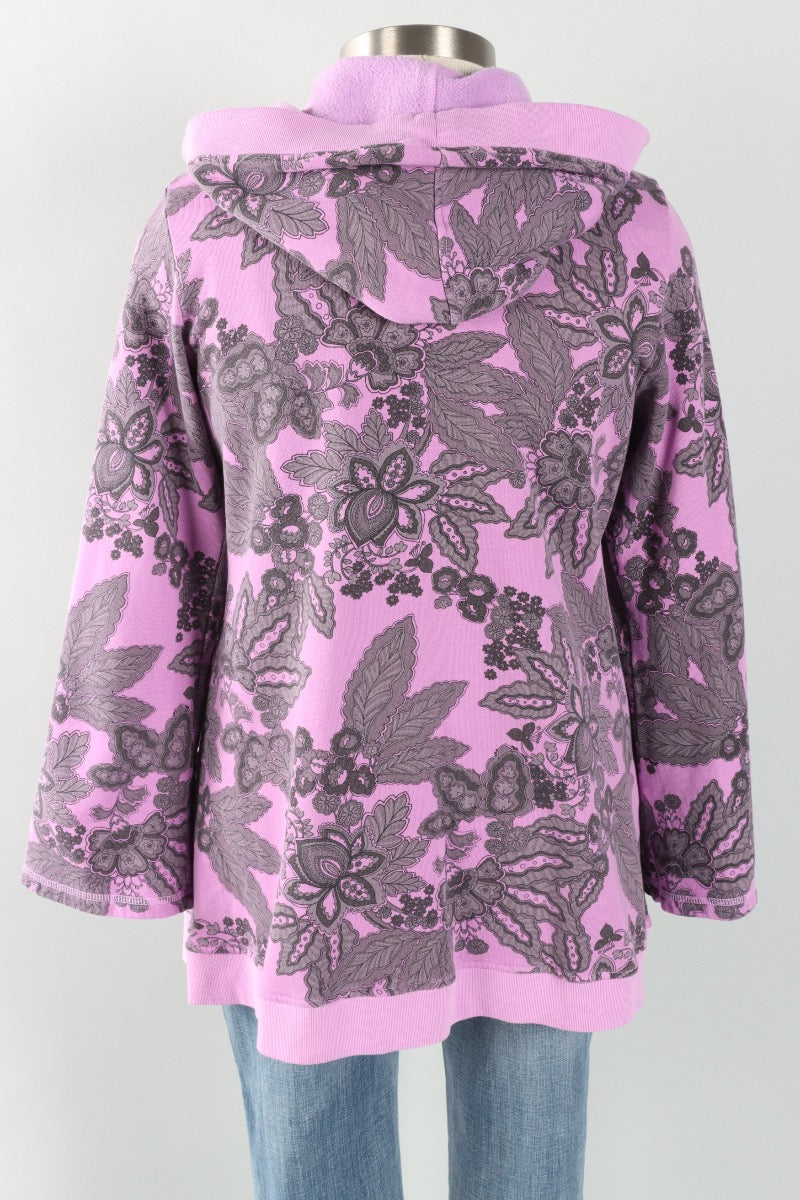 Hooded Cardigan - Tulip